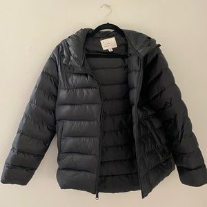 Black Puffer Coat